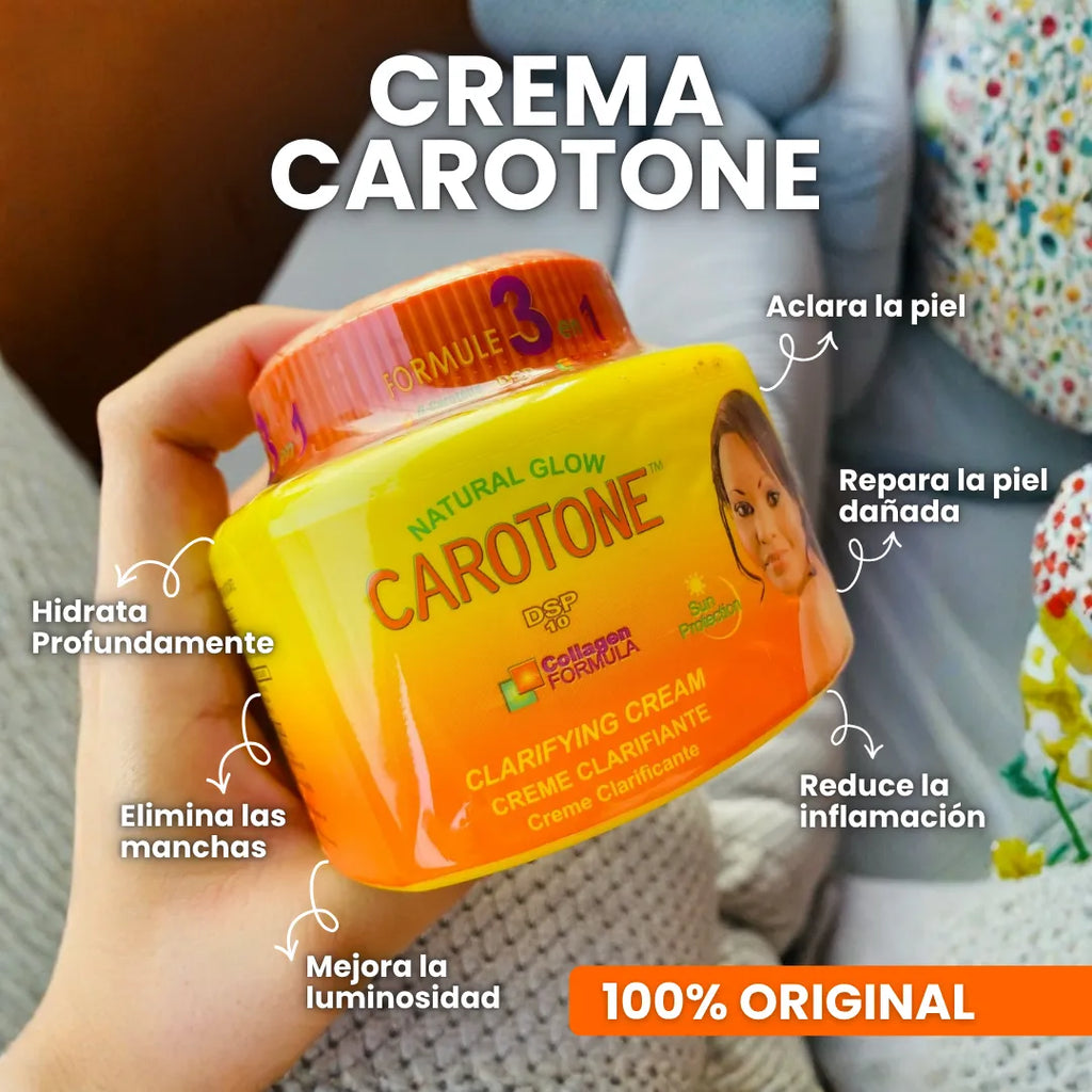 Crema Aclarante Carotone 100% Original