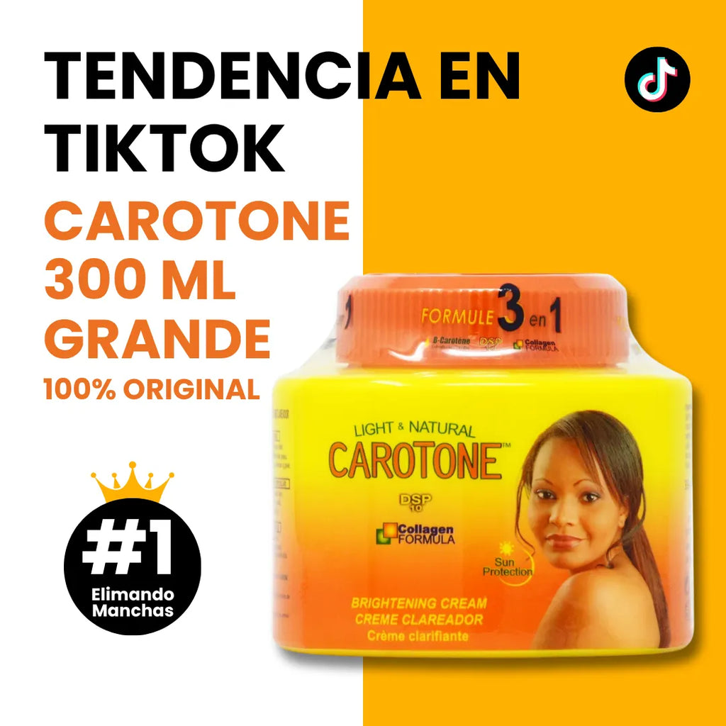 Crema Aclarante Carotone 100% Original
