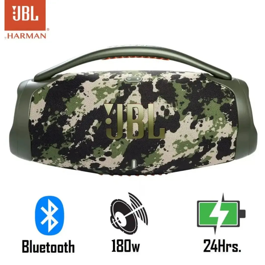 JBL Parlante BOMBOX 3 - Escucha Tu música Favorita En Cualquier Lugar✅🔋🎵🎵